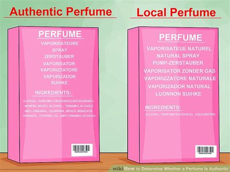 how to determine perfume authenticity